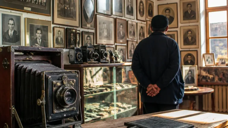 Kiğı'da Bir Asırlık Fotoğraf Arşivi: Dükkan Nostaljik Bir Hafıza Mekânına Döndü